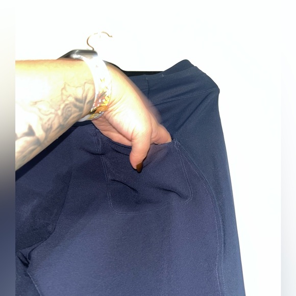 Athleta Fairway High Rise Golf Pant Women's Size 8 Navy Tennis Running Golf - Picture 9 of 9